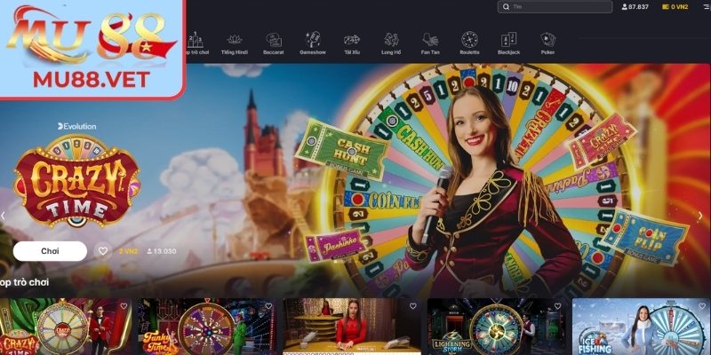 Lý do nên tham gia cá cược tại sảnh EVO Mu88
